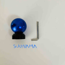 تحميل الصورة في عارض المعرض، Blue spherical shift knob with L wrench