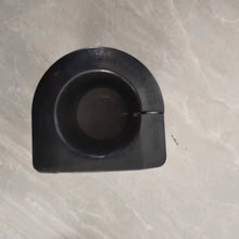 Charger l'image dans la galerie, Black rubber bearing bushing with offset inner opening