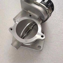 Carregar imagem no visualizador da galeria, Electronic throttle body with round butterfly valve plate, silver metal housing