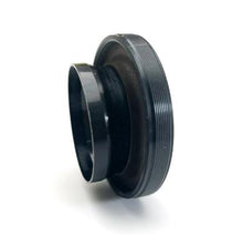 Charger l'image dans la galerie, Camshaft oil seal with black rubber outer and metal lip, side view