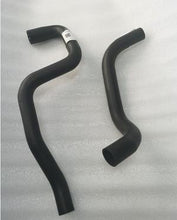 Charger l'image dans la galerie, Radiator water pipe hose set: two black molded coolant hoses