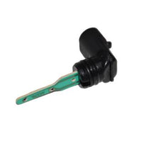 Carregar imagem no visualizador da galeria, Coolant level sensor with black housing and green metal connector by SUONAMA