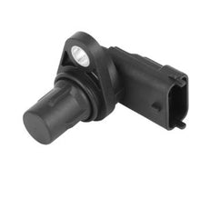 Carregar imagem no visualizador da galeria, Black camshaft speed sensor with cylindrical probe and electrical connector by SUONAMA