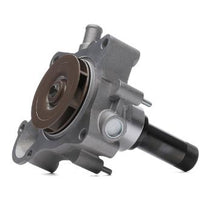 Charger l'image dans la galerie, Water pump with 75mm shaft, metal housing with flange and black cylindrical outlet by SUONAMA
