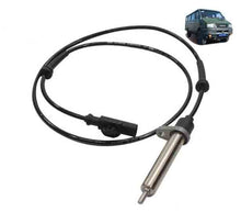 Carregar imagem no visualizador da galeria, ABS wheel speed sensor with black cable and metal probe, electrical connector