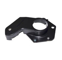 Carregar imagem no visualizador da galeria, Timing belt cover bracket, black with round opening and two bolt holes