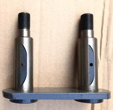 تحميل الصورة في عارض المعرض، Pair of threaded lifting ear pins on blue mounting bracket