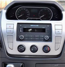 Charger l'image dans la galerie, Car air conditioning control panel with digital display and rotary temperature dials