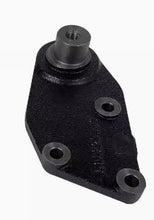 تحميل الصورة في عارض المعرض، Timing belt guide wheel bracket with axle stud and three mounting holes, dark finish