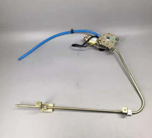 Load image into Gallery viewer, Electric window lifter assembly with long metal linkage rod and regulator motor, blue wire