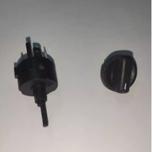 Charger l'image dans la galerie, Heating knob switch with black knob dial and pronged connector