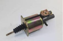 Charger l'image dans la galerie, Clutch booster actuator with gold-toned cylinder and black connector, isolated