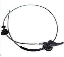 Charger l'image dans la galerie, Black hood release cable with lever and latch ends, 162 cm length