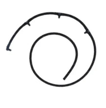 Carregar imagem no visualizador da galeria, Fuel overflow hose loop in black rubber with molded arcs