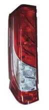 Cargar imagen en el visor de la Galería, Rear tail light angled view with red lens, clear strip, and white reflector section