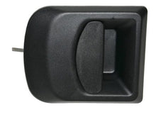Carica l'immagine nel visualizzatore di Gallery, Front door handle exterior lever in black plastic housing