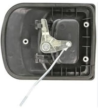 Carica l'immagine nel visualizzatore di Gallery, Front door handle interior assembly, black cover with metal latch mechanism
