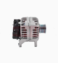 Charger l'image dans la galerie, 24V 90A alternator with ribbed cooling fan and side mounting bracket