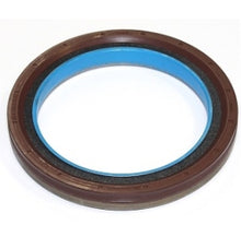 Charger l'image dans la galerie, Crankshaft rear seal, circular rubber seal with blue inner lip and brown outer ring