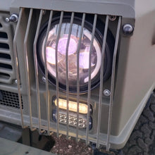 Cargar imagen en el visor de la Galería, LED headlamp installed behind front grille, visible lens and light elements