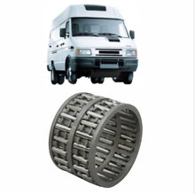 Carica l'immagine nel visualizzatore di Gallery, Needle roller bearing, circular roller cage with dark metal outer ring