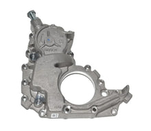 Charger l'image dans la galerie, Vacuum pump housing with inlet port and mounting bolts, metallic gray