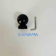 تحميل الصورة في عارض المعرض، Black spherical shift knob handle with L-shaped mounting tool
