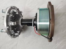 Carica l'immagine nel visualizzatore di Gallery, Electronic fan clutch with fan hub, ribbed coil pulley, and mounted bracket