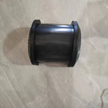 Charger l'image dans la galerie, Cylindrical black rubber stabilizer bar bushing with flange ends