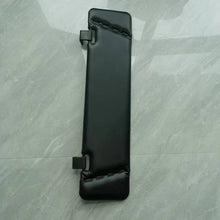 Carregar imagem no visualizador da galeria, Black sun visor panel with mounting clips and central hinge