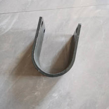 Charger l'image dans la galerie, Rear stabilizer rod bearing clip, U-shaped metal bracket, dark gray