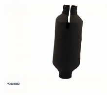 Laden Sie das Bild in den Galerie-Viewer. Black steering dust cover with split boot for shaft, rubber bell shape