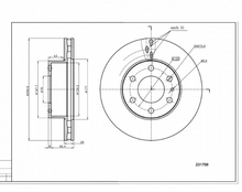Charger l'image dans la galerie, Brake disc 504121605 5801639518 2996131 for daily 4x2 35S14 – product image 4 | SUONAMA