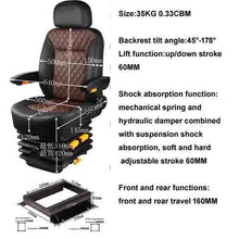 Load image into Gallery viewer, driver seat modification suspension shock absorption seat for daily 4x2 4x4