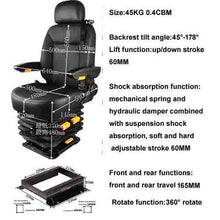 Load image into Gallery viewer, driver seat modification suspension shock absorption seat for daily 4x2 4x4