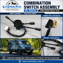 Load image into Gallery viewer, Combination Switch 8964755 for Iveco Daily 4x4 by suonama