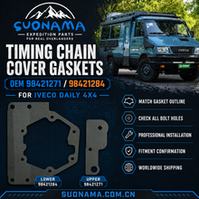 Load image into Gallery viewer, Timing drive chain cover gasket 98421284 98421271 for Iveco Daily 4x4 | SUONAMA