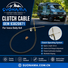 Load image into Gallery viewer, Clutch Cable 93820871 for Iveco Daily 4x4 by suonama