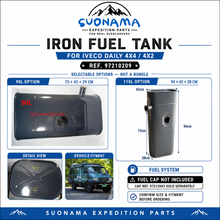 Load image into Gallery viewer, Fuel Tank Iron 97210209 90L and 110L for Iveco Daily 4x4 4x2 by suonama