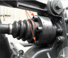 Carregar imagem no visualizador da galeria, Suspension ball joint housing with rubber boot and mounting bolts
