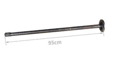 Load image into Gallery viewer, Rear half shaft, dark metal axle with flange end, approx 95cm length