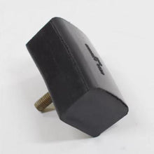 Carica l'immagine nel visualizzatore di Gallery, Rear leaf spring buffer block with threaded metal stud, dark rubber