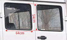 Carica l'immagine nel visualizzatore di Gallery, Rear door window sealing strip with 64 cm guide marking