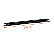 Görseli Galeri görüntüleyiciye yükleyin, Montaj delikleri ve uzun metal kanal ile 54 cm siyah pil destek braketi