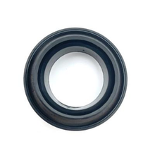 Load image into Gallery viewer, Camshaft oil seal, round black rubber face with inner metal ring, front view