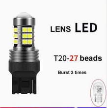 Görseli Galeri görüntüleyiciye yükleyin, LED ters ampul, T20-27 boncuk, sarı LED lens, patlama 3 kez