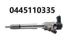 Görseli Galeri görüntüleyiciye yükleyin, Ortak ray enjektör 110 serisi 0445110335, siyah konektör braketli gümüş metal