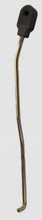 Load image into Gallery viewer, Door pull rod joint with black rubber end cap and long metal rod