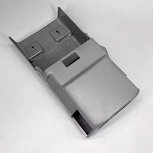 Load image into Gallery viewer, Integrated switch cover, light gray plastic housing with latch and slot openings.