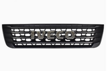 Load image into Gallery viewer, Front grille with IVECO emblem, black honeycomb-style mesh
